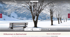 Desktop Screenshot of belchenhotel.de